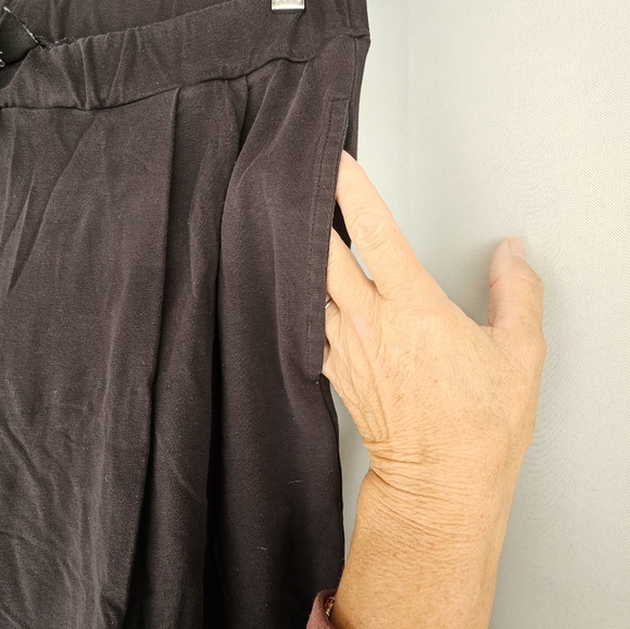 Zacorra • Black Wide Leg Weekenders • Womens Size 10 - Picture 5 of 6